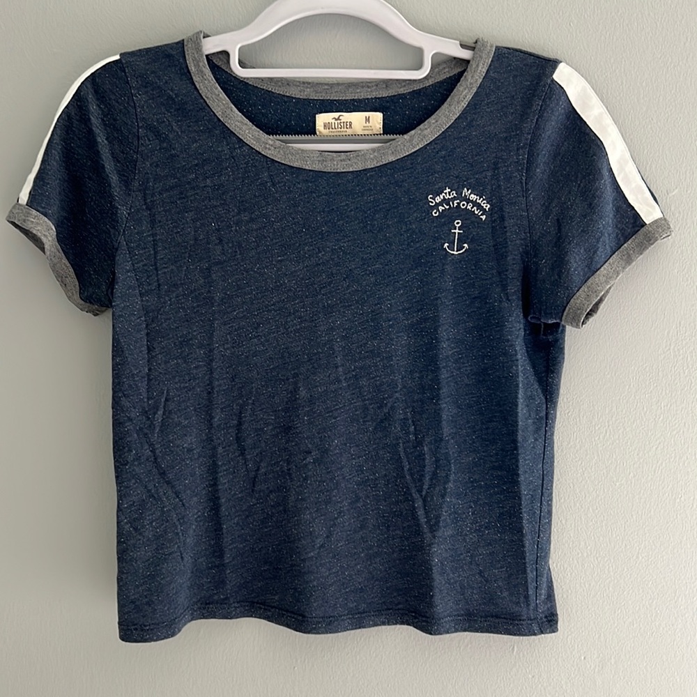 Hollister Navy Tee